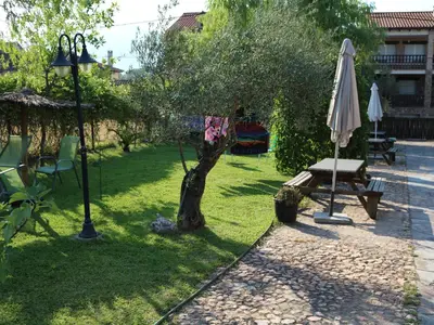 Jardín al aire libre en Posadas De Granadilla