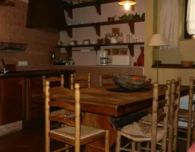 Una cocina o zona de cocina en Las Cuatro Calles