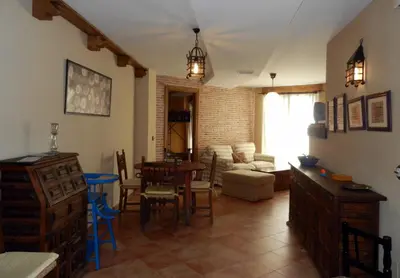 Zona de estar de Casa Rebollares I