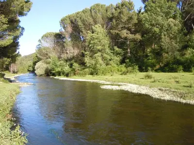 Paisaje cerca of this country house