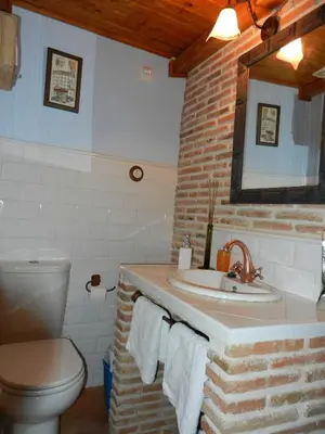 Un baño de Casa Rebollares I