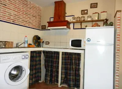 Una cocina o zona de cocina en Casa Rebollares I