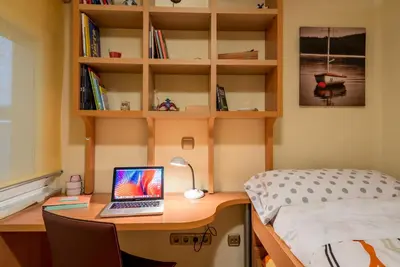 Cama o camas de una habitación en Pleno Centro SALAMANCA a 5 minutos Plaza Mayor - Casco Historico