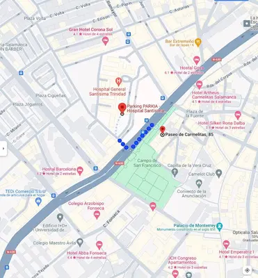 Plano de Pleno Centro SALAMANCA a 5 minutos Plaza Mayor - Casco Historico