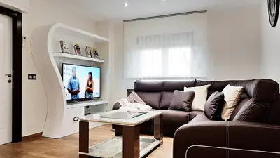 Una televisión o centro de entretenimiento en Salamanca Frog