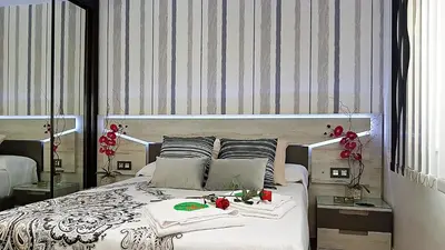 Cama o camas de una habitación en Salamanca Frog