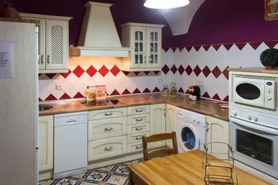 Una cocina o zona de cocina en Casa Rural El Fuentarro