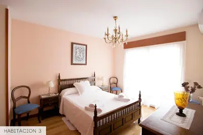 Cama o camas de una habitación en CasaMiranda30