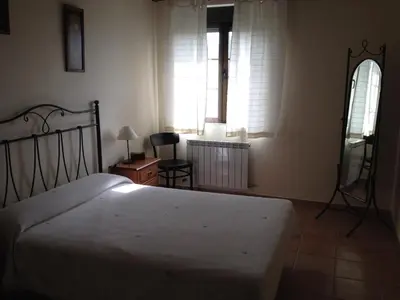 Cama o camas de una habitación en Casa Pico Zapatero