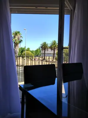 Un balcón o terraza de Apartamentos Mitreo