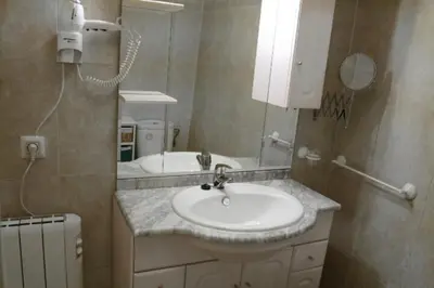 Un baño de Casa Rural Los 2 Yugos