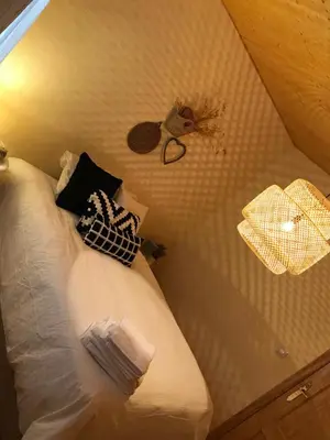 Cama o camas de una habitación en Casa Sierra de Gredos