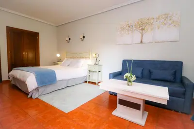 Cama o camas de una habitación en Hotel Rural El Retiro de San Pedro by RetiroRural