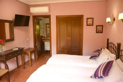 Cama o camas de una habitación en Hotel Rural El Retiro de San Pedro by RetiroRural