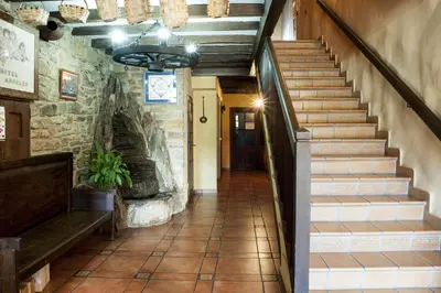 Plano de Hotel Rural Los Angeles en Las Hurdes