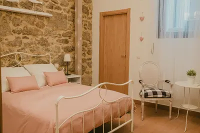 Cama o camas de una habitación en Ronda Navarra by Valdesierra