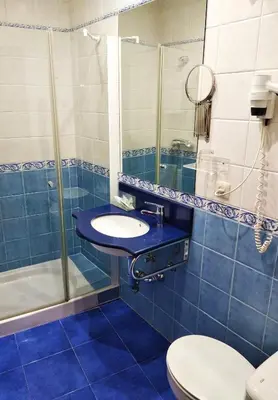 Un baño de Hotel Iberia Plaza Mayor