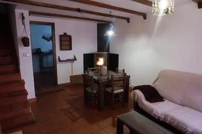Zona de estar de La Morada del Druida