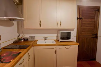 Una cocina o zona de cocina en La Morada del Druida
