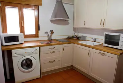 Una cocina o zona de cocina en La Morada del Druida
