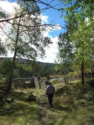 Paisaje cerca of this country house