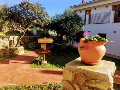Jardín al aire libre en Casa Rural Finca Flores Amarillas