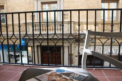 Un balcón o terraza de Smart Tech Plaza Flat