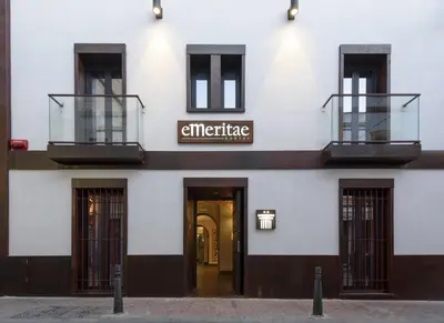 Fachada o entrada de Hostal Emeritae