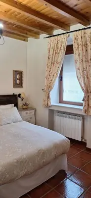 Cama o camas de una habitación en Casa Obdulia