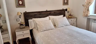 Cama o camas de una habitación en Casa Obdulia