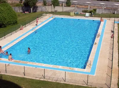 Piscina en o cerca de Hotel Cuatro Calzadas