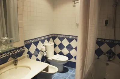Un baño de Hosteria Sara by gaiarooms