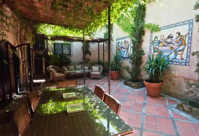 Zona de estar de Hotel Boutique Casa de Orellana