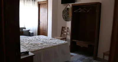 Cama o camas de una habitación en Casa Rural 