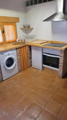 Una cocina o zona de cocina en Casa Rural El Arco