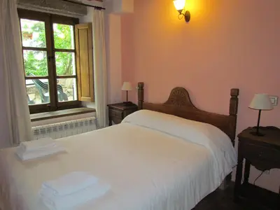 Cama o camas de una habitación en Casa Rural la Esperilla de Gredos