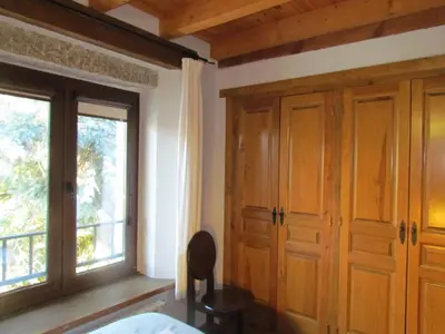 Cama o camas de una habitación en Casa Rural la Esperilla de Gredos