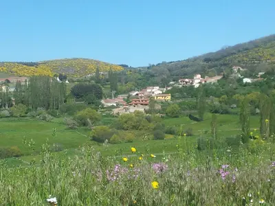 Paisaje cerca of this country house