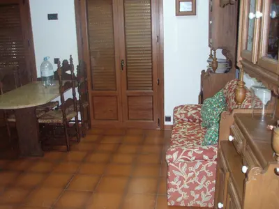 Zona de estar de Casa Tiburcio