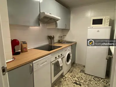 Una cocina o zona de cocina en HomyAT JULIUS