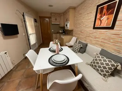 Una cocina o zona de cocina en Sueños de Monfrague