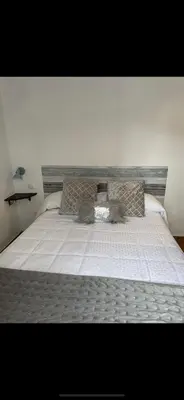 Cama o camas de una habitación en Sueños de Monfrague