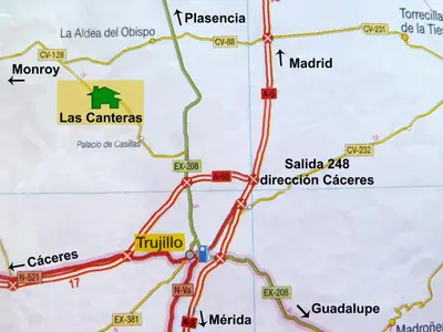 Plano de Casa Rural Las Canteras