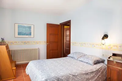 Cama o camas de una habitación en Casa Roble