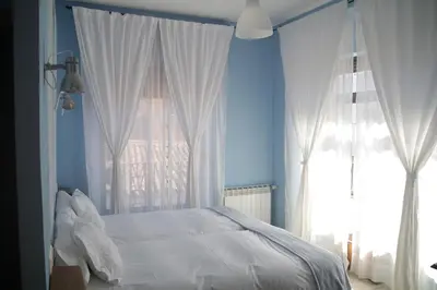 Cama o camas de una habitación en Hotel Villa Maria
