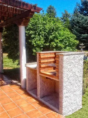 Jardín al aire libre en Los Sotillos De Gredos