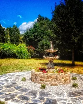 Jardín al aire libre en Los Sotillos De Gredos