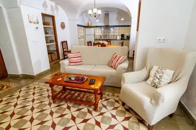 Zona de estar de Apartamentos Rurales Tía María