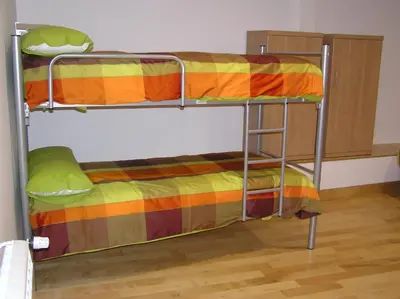 Cama o camas de una habitación en Alberjerte