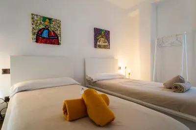 Cama o camas de una habitación en VuT LAS URSULAS
